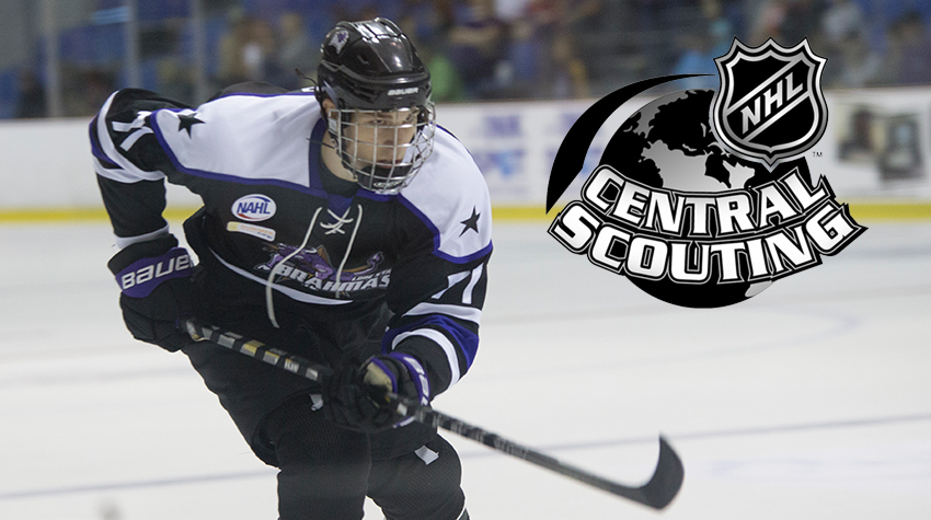 Addamo Named to NHL Central Scouting