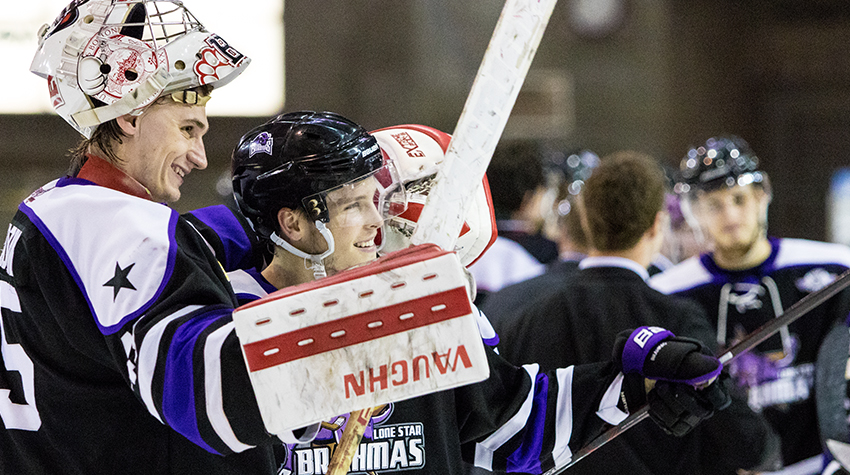 Brahmas Complete First Round Sweep With OT Win