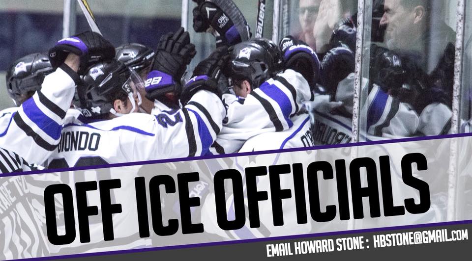 Off-Ice Officials needed for upcoming season