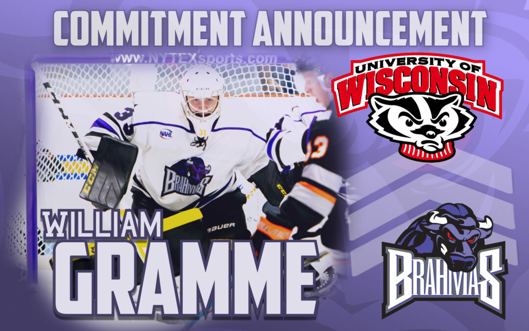 Brahma Goalie Gramme Announces NCAA DI Commitment to Wisconsin