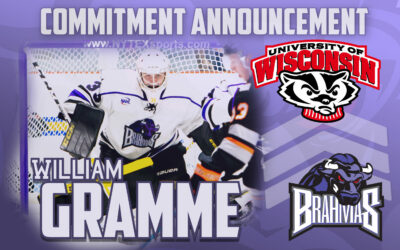 Brahma Goalie Gramme Announces NCAA DI Commitment to Wisconsin