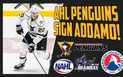 Penguins -AHL- Sign Addamo to PTO
